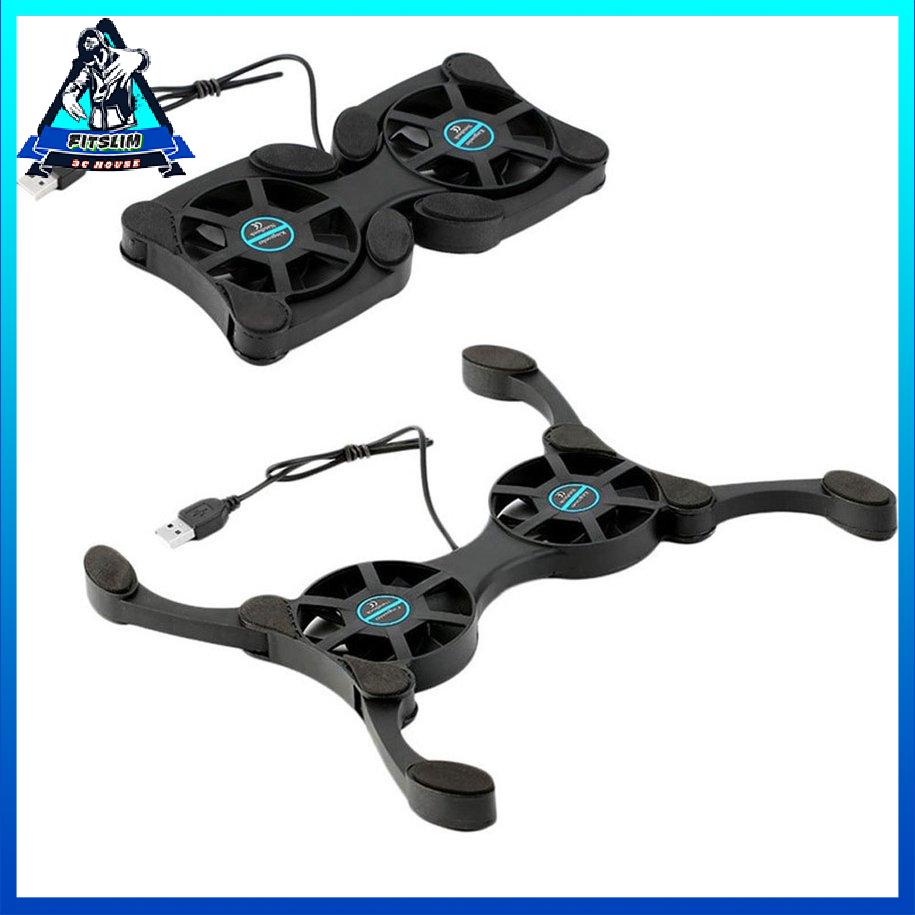 Quạt làm mát USB Máy làm mát CPU có thể gập lại Máy tính xách tay mini Octopus Quạt làm mát đôi [8/25]