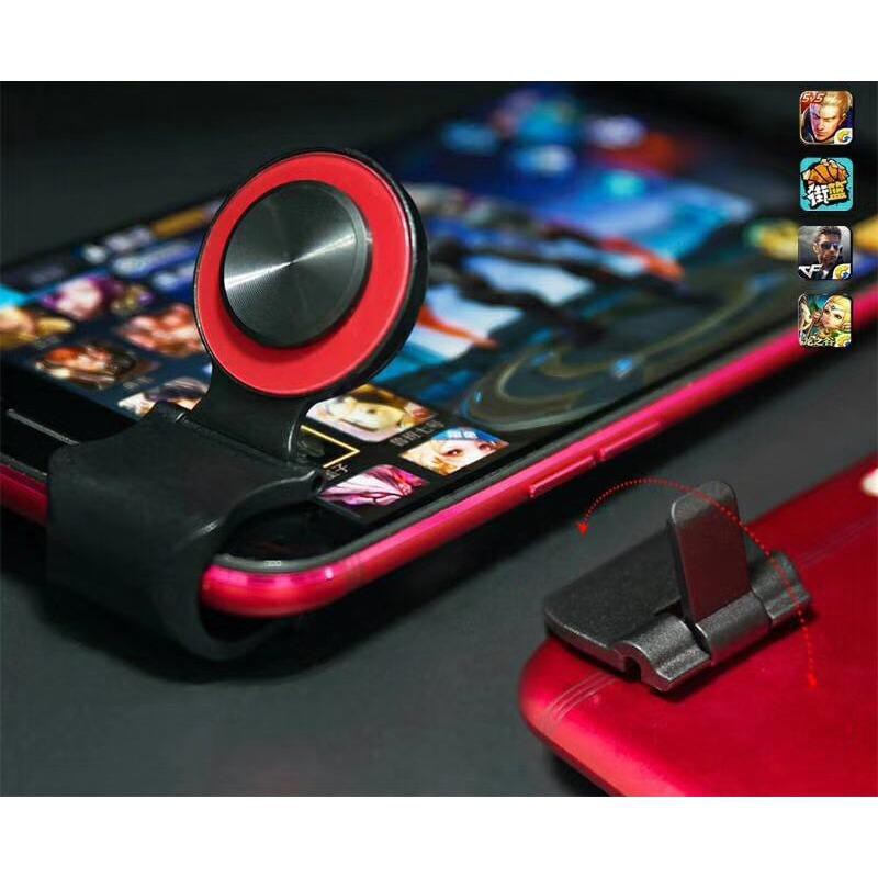 Nút Bấm Chơi Game Mobile Joystick Đế Kẹp A9 Nút Bấm Game Mới Chuyên Cho Ipad Tablet Màn Hình Rộng