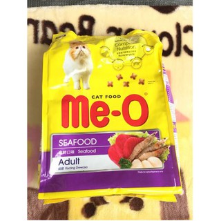[FREE SHIP] Combo 3 gói Thức ăn hạt Me-O Seafood 1.2kg cho Mèo trưởng thành