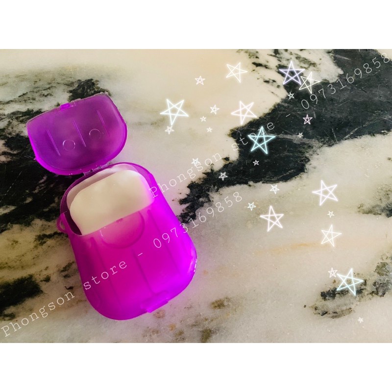 🔥BỎ TÚI🔥 Xà phòng giấy du lịch 1 lần/Xà phòng rửa tay dạng miếng tiện lợi | BigBuy360 - bigbuy360.vn
