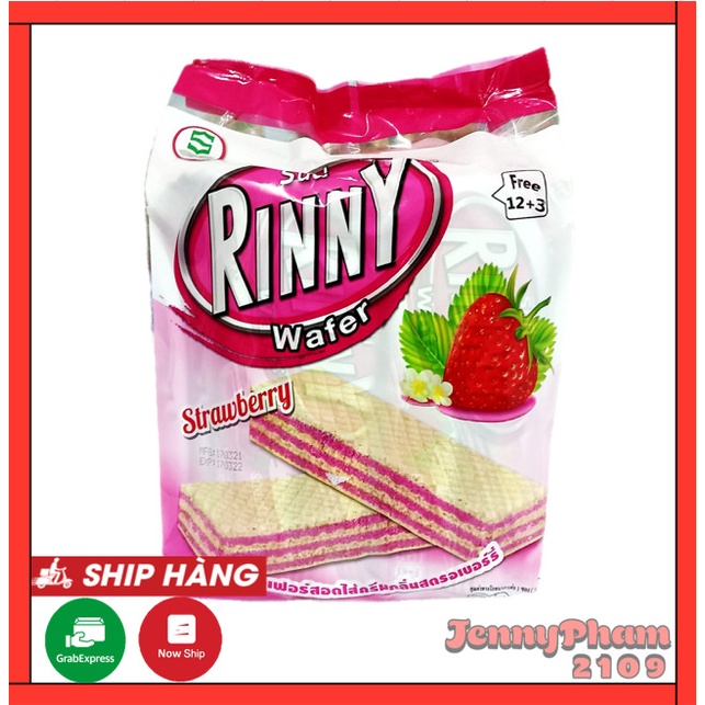 Bánh Xốp Thái Lan Rinny Các Vị 408gr
