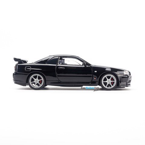 Mô hình xe Nissan Skyline GTR34 1:32 Jackiekim