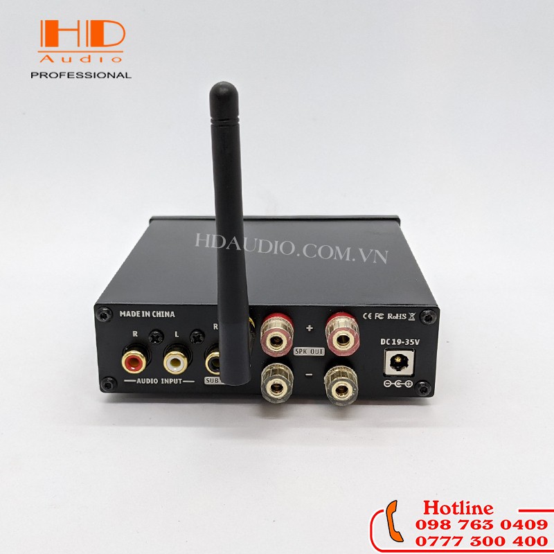 Amply Mini Công Suất Khủng M98E-Pro -160W x 2 với Bass Treble và Cổng USB