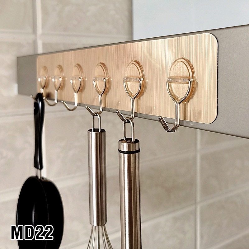 Móc dán tường siêu dính móc treo đồ dạng tấm chịu lực lên tới 10 kg - MD22