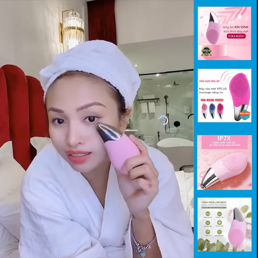 Máy Rửa Mặt Massage Mặt Chính Hãng SONIC FACIAL CLEANSING STANDARD-hàng nhập chính hãng | BigBuy360 - bigbuy360.vn