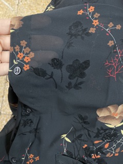 Áo bà ba cho bà già dài tay vải voan
