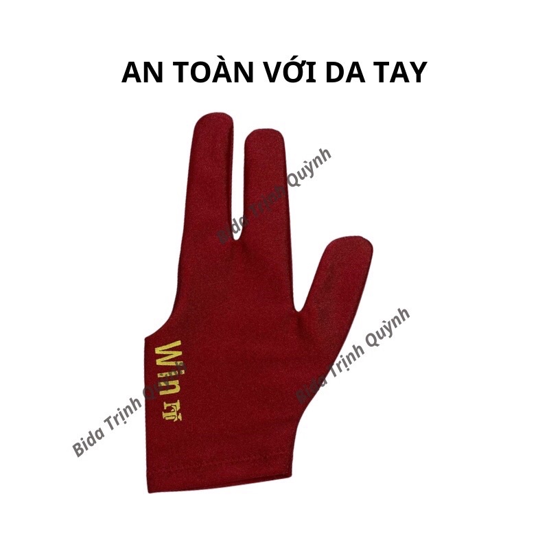 Bao tay BiDa găng tay Bi-a xỏ 3 ngón bằng thun dễ sử dụng