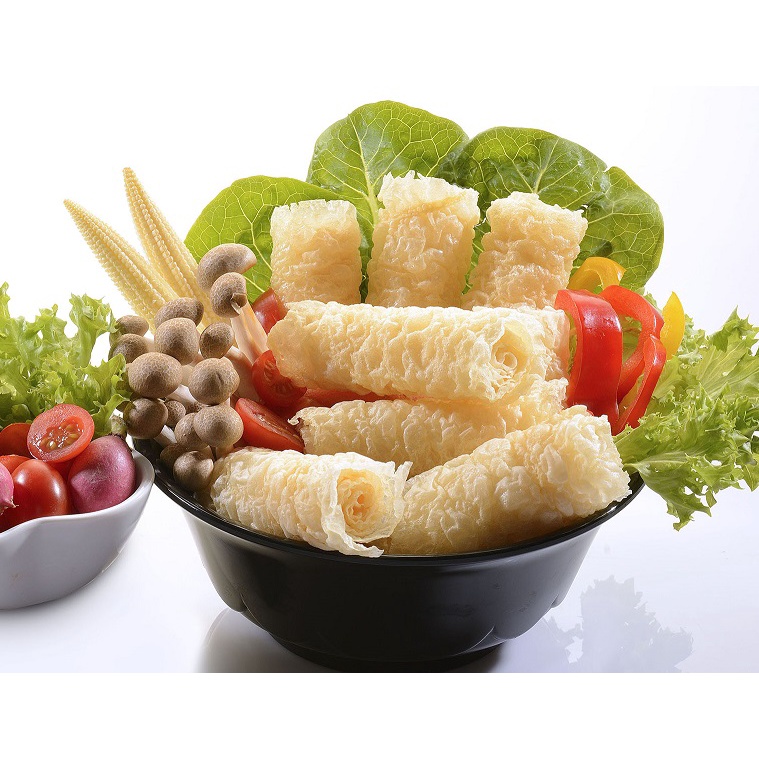 Hủ Trúc Cuộn RingRoll Trong Haidilao - Tàu Hủ Ky Nhúng Thả Lẩu Malaysia