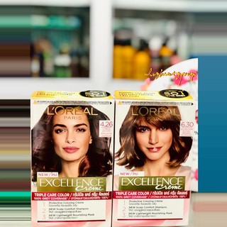 Nhuộm dưỡng tóc phủ bạc L'Oreal Paris Excellence Creme