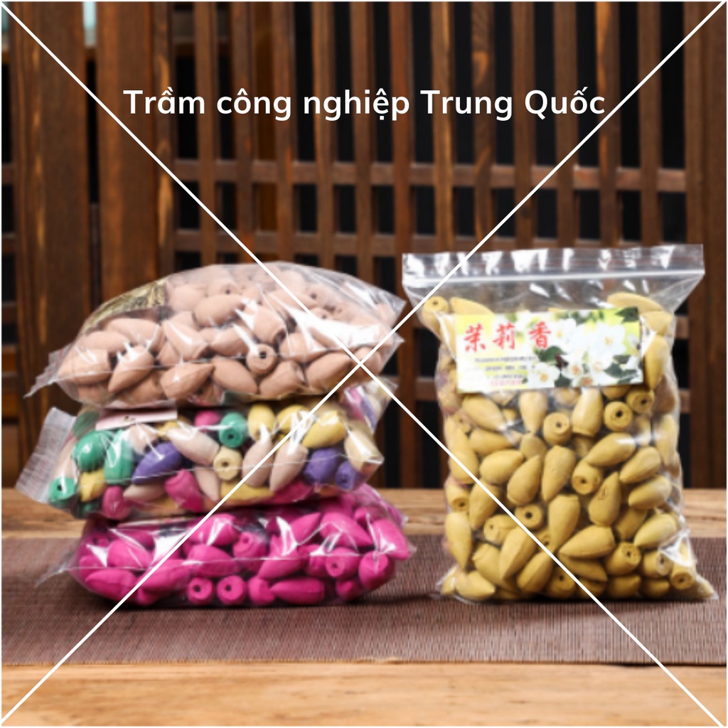 Nụ trầm hương cao cấp thác khói tỏa ngược thảo mộc tự nhiên đốt lâu, tẩy uế, khử khuẩn, thư giãn, an nhiên
