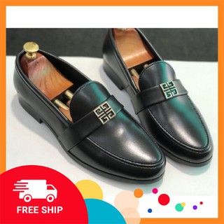 Giày da nam ⚡️Xả kho⚡️ nhiều mẫu đính mác đẹp, Giày tây nam công sở kết hợp quần âu kaki đi chơi, dự tiệc