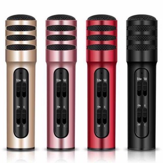 Micro thu âm live stream C7 loại cao cấp kèm tai phone