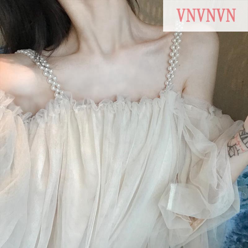 Đầm Maxi Chất Chiffon Thiết Kế Trễ Vai Quyến Rũ Cho Nữ