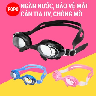 Kính bơi trẻ em, kính bơi cho bé mắt kiếng bơi cản tia UV hạn chế sương mờ bảo vệ mắt
