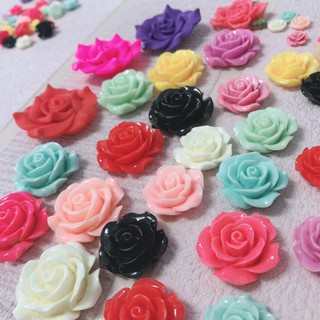 Hoa hồng nhựa đất sét trang trí handmade