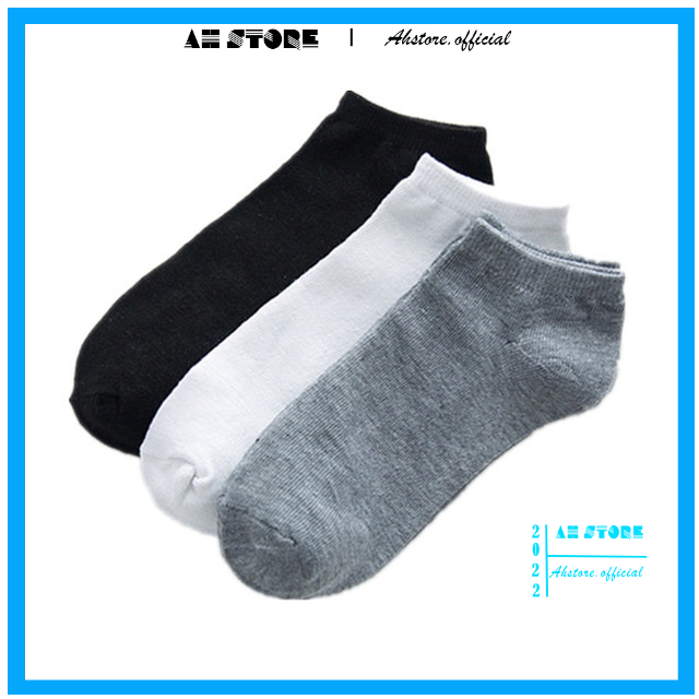 Đôi tất ngắn nam chống hôi chân - chất liệu cotton thoáng khí - ah store