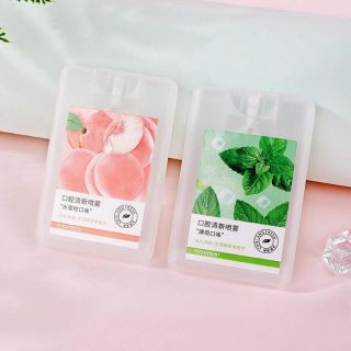 Xịt thơm miệng hương đào, bạc hà 15ml