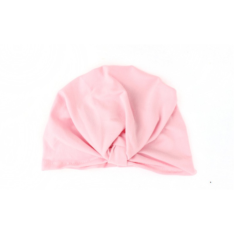 Mũ turban nơ thắt nút siêu yêu cho bé(0-10tháng)