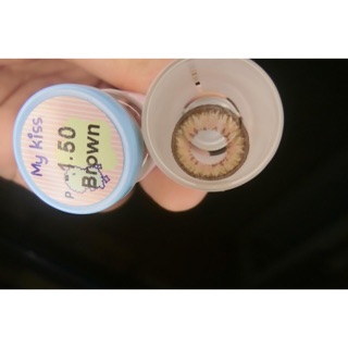 Lens mắt 1,5 độ my kiss gray