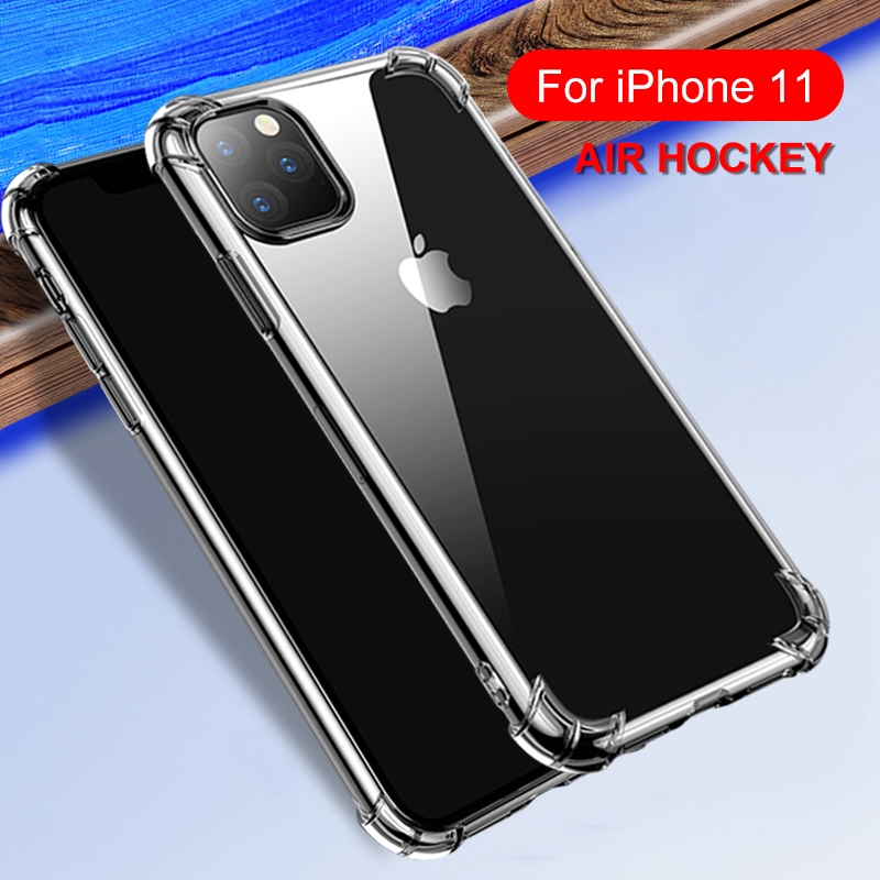 Ốp lưng silicone trong suốt cho iPhone 11 Pro Max iPhone 11 Pro