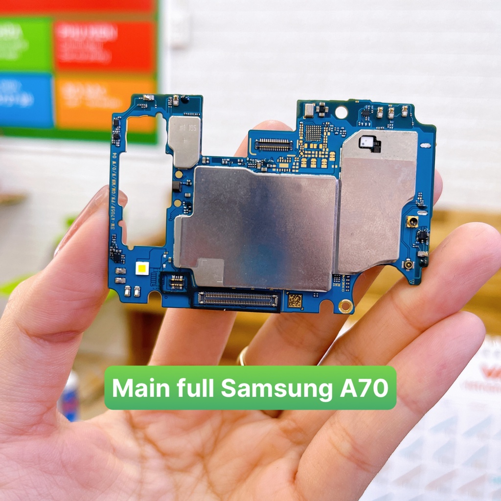 Main board Samsung A70 SM-A705F zin full chức năng, bo mạch chính A70 hàng đã test không mật khẩu