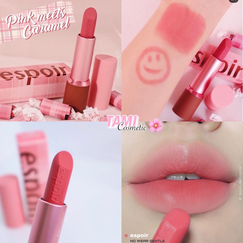 SON LÌ ESPOIR NO WEAR GENTLE MATTE & POWER MATTE LIPSTICK