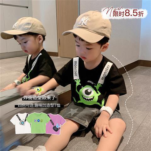 Áo Thun Cotton Trơn Tay Lửng Phong Cách Hàn Quốc Thời Trang Mùa Hè Hàng Mới Dành Cho Bé Trai / Bé Gái 7 Tuổi