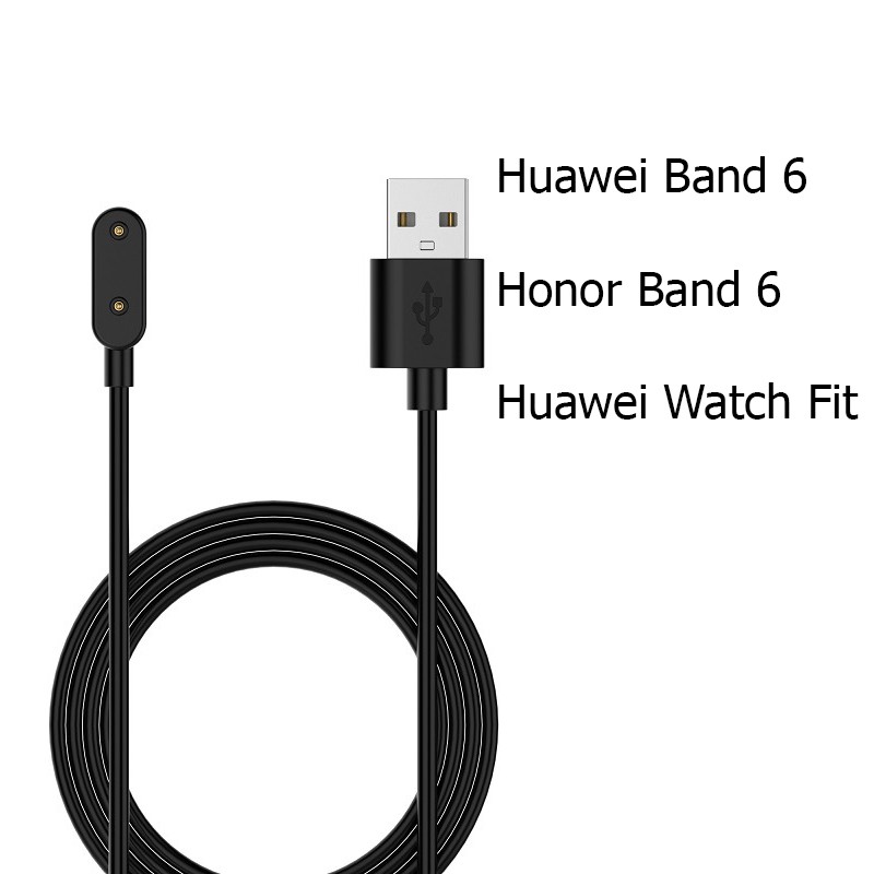 Dây Cáp Sạc Huawei Band 6 / Honor Band 6 /  Huawei Watch Fit Dành Cho Đồng Hồ Thông Minh Dài 1m