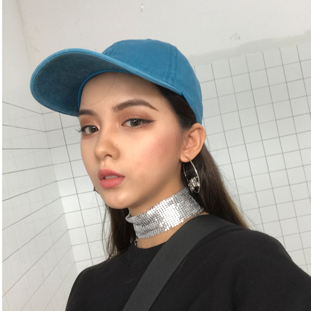 NÓN LƯỠI TRAI JEANS TRƠN BỤI MŨ KẾT DENIM ULZZANG