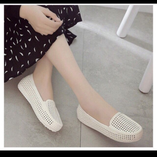 giầy nữ nhựa đi mưa hàng đẹp sẵn kho