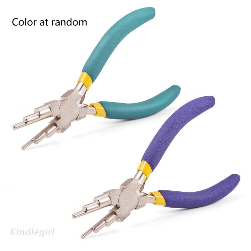 Kìm quấn tạo vòng nhiều size 6 bước làm đồ trang sức màu sắc ngẫu nhiên