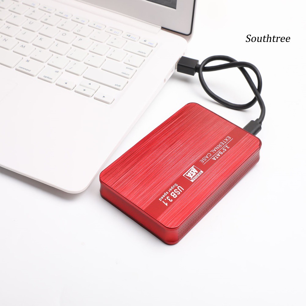 【Ready stock】Type-C USB 3.1 2.5inch SATA External SSD HDD Hard Disk Drive Case Adapter Box