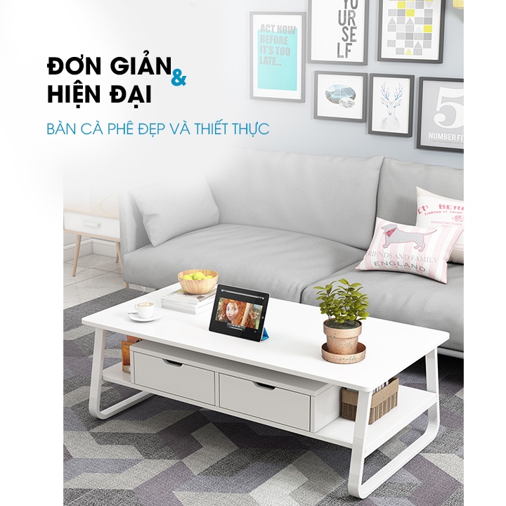 Bàn sofa phòng khách. bàn trà sofa chân sắt tròn, mặt bàn vân hoa văn đá cẩm thạch