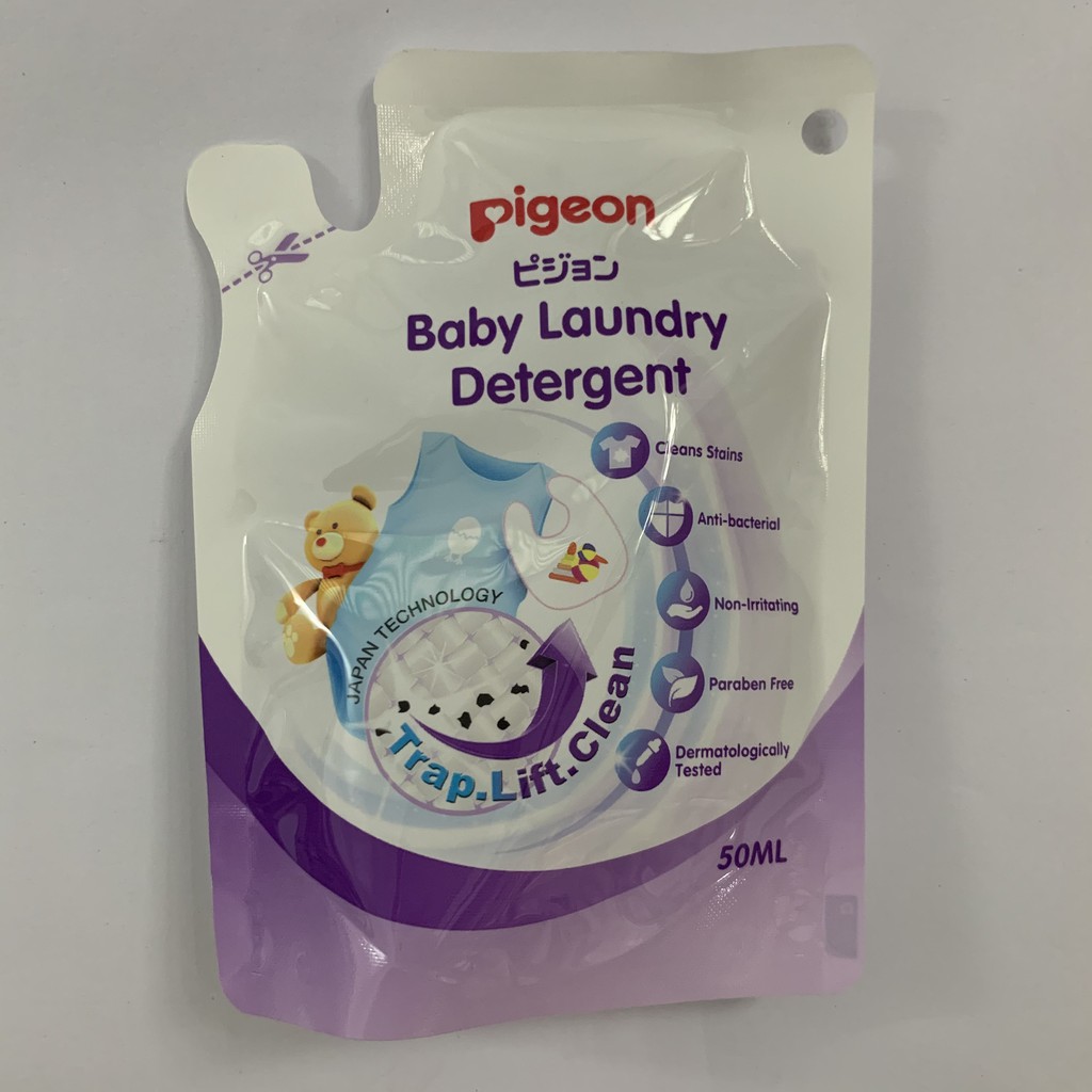 Nước giặt quần áo trẻ em Pigeon ECO túi 50ml