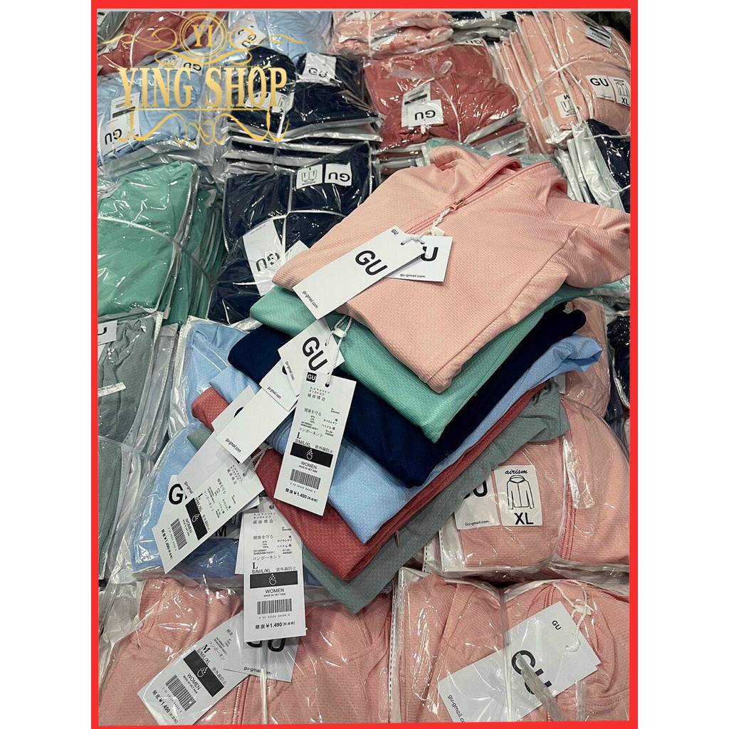 Áo chống nắng nữ ngắn GU đẹp | BigBuy360 - bigbuy360.vn