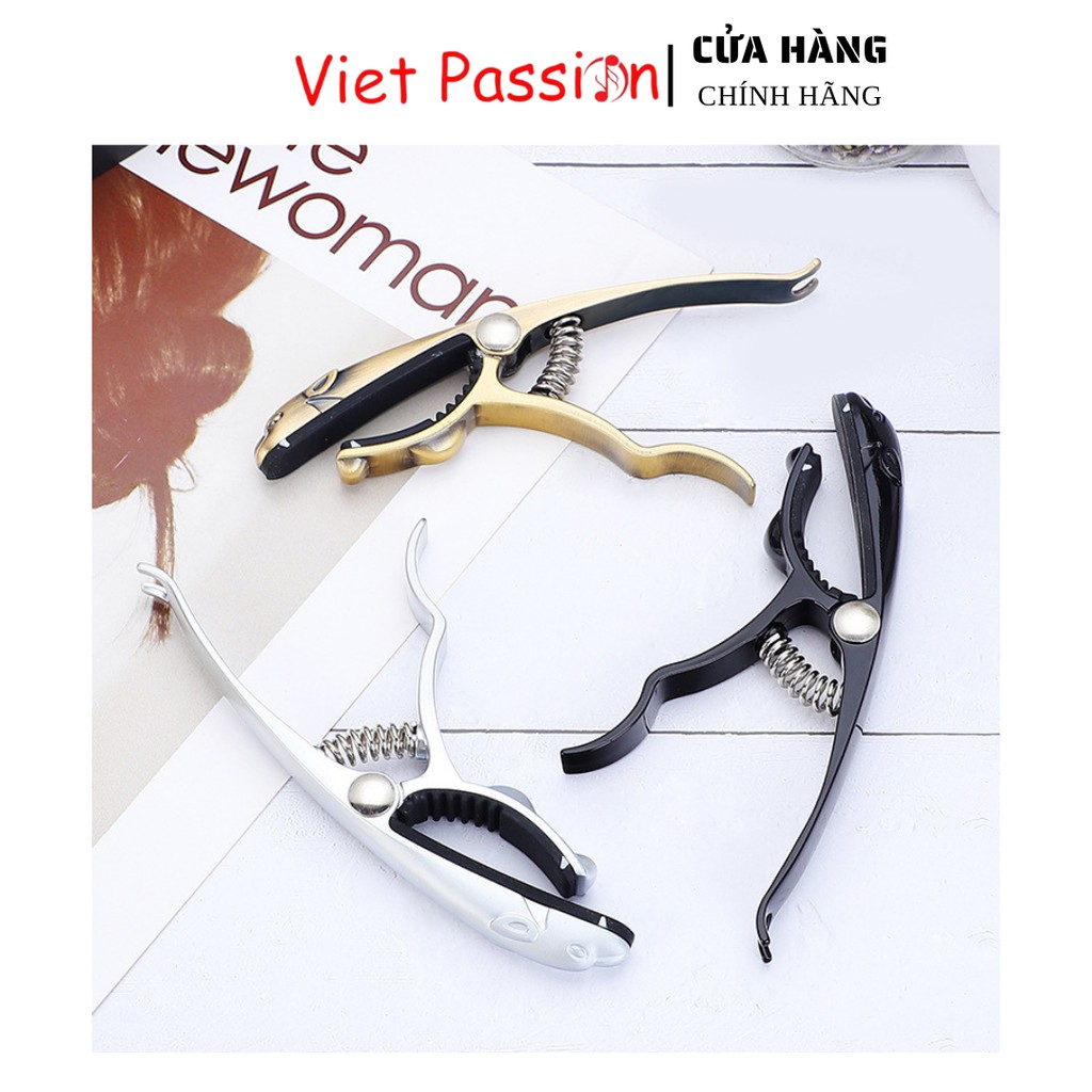 Capo guitar acoustic Con Báo cao cấp dành cho đàn guitar dây sắt vietpassion