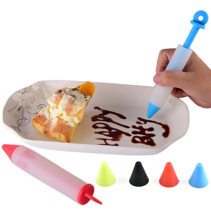 Bút viết chữ trang trí bánh kem và socola tiện dụng dành cho nhà bếp