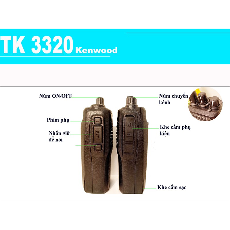 Máy bộ đàm Kenwood TK-3320