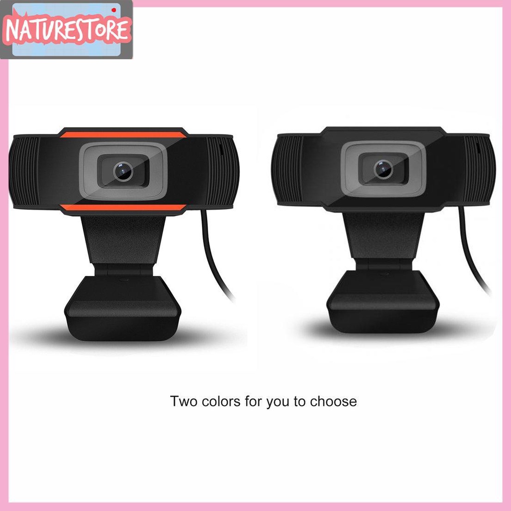 Webcam A870 HD USB xoay được tích hợp micro tiện lợi cho máy tính để bàn | BigBuy360 - bigbuy360.vn