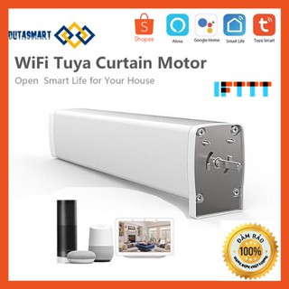 [Khuyến Mãi] Động Cơ Rèm Tuya Wifi Điều Khiển Tự Động Qua Điện Thoại