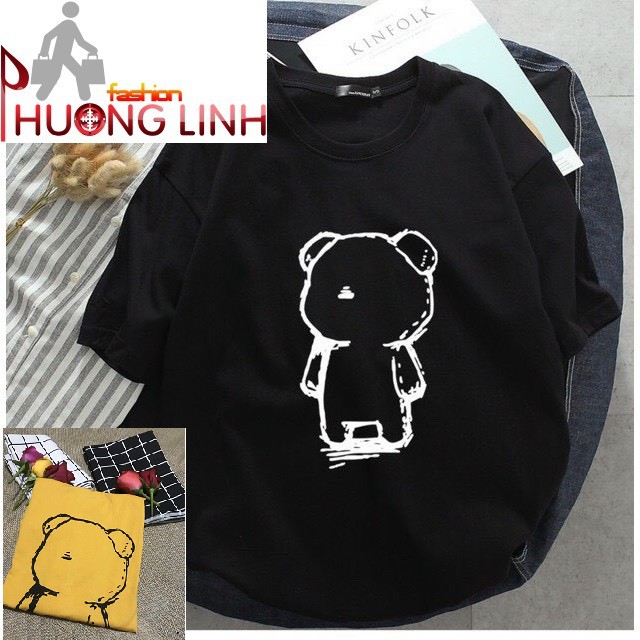 [Có video] Áo thun nam hình con gấu - Thời Trang Phương Ling - Bảo hành 7 ngày - 17062020559 | BigBuy360 - bigbuy360.vn