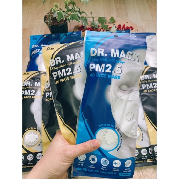 Khẩu trang 4D Dr.mask