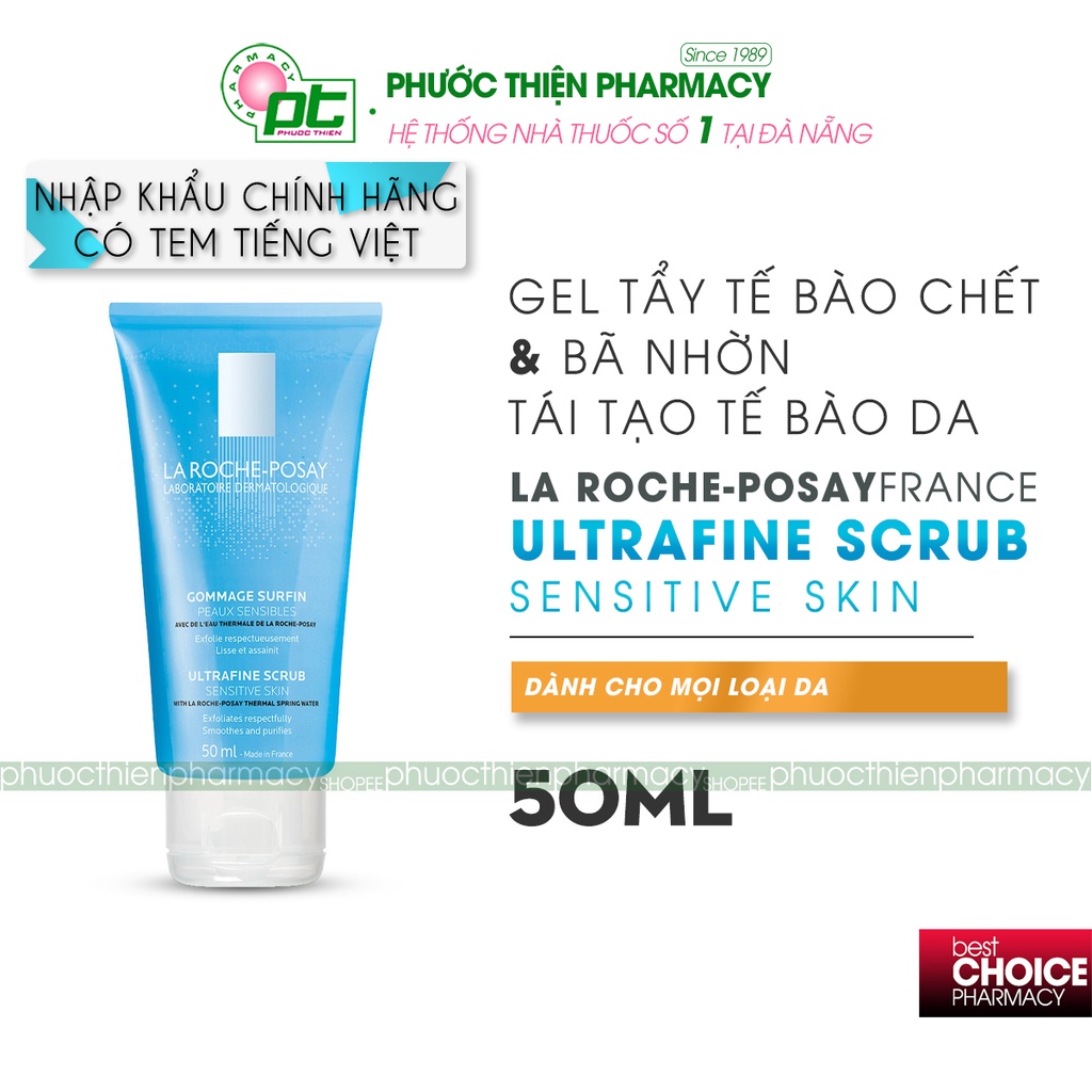 Gel Tẩy Tế Bào Chết Ultrafine Scrub La Roche-Posay Gel 50ml