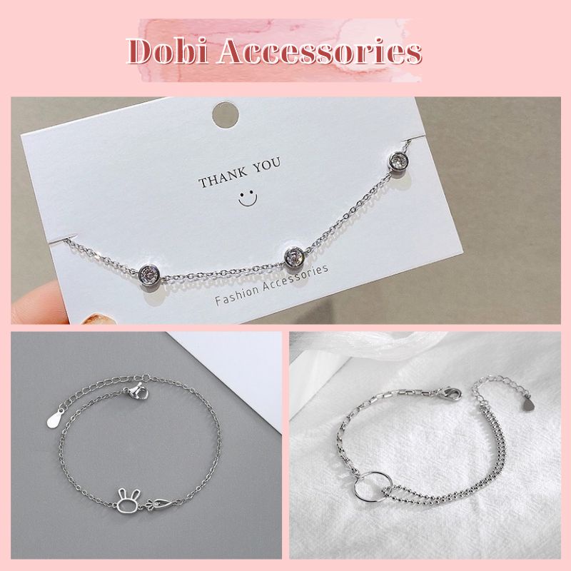 Lắc tay bạc 925 trẻ trung phong cách L1