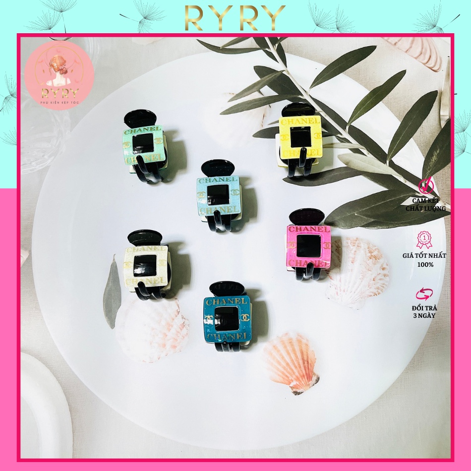 Kẹp Càng Cua Trái Tim Ánh Kim Xinh Xắn Cho Nữ