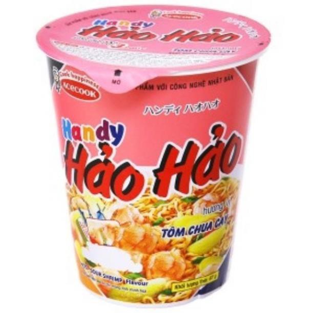 Mì cốc Hảo Hảo Handy vị tôm chua cay 67g