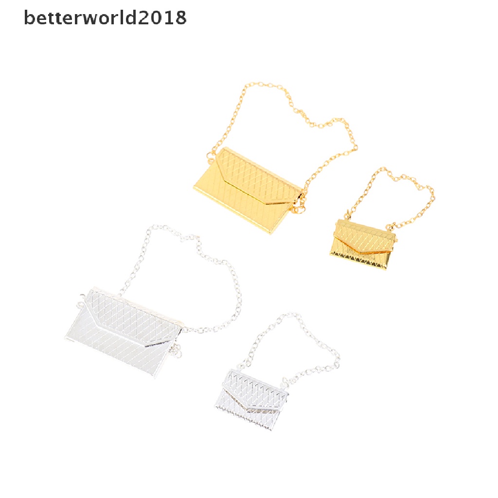 Túi xách tay bằng kim loại thời trang 2018 1 / 12 xinh xắn cho búp bê