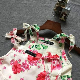 Combo 2 Đầm hoa  cute cho bé gái.