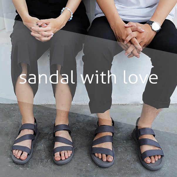 [CHÍNH HÃNG] SANDAL SAADO | NN01 – Màu Xám Basic | Giày Dép Sandal Nam Nữ Đơn Giản, Cao Cấp Thương Hiệu Mỹ