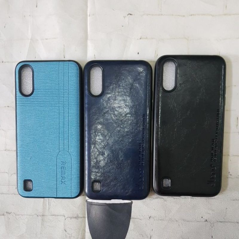 Samsung Galaxy A01 ốp lưng giả da